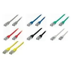 Shiverpeaks BASIC-S Patchkabel, Kat. 6, S/FTP, grau, 25,0 m RJ45 Stecker (S/FTP, CAT6, 25 m), Netzwerkkabel
