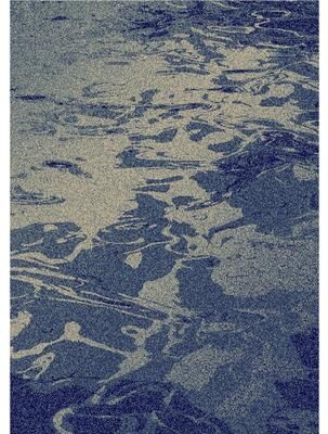 Mayberry Rug American Destination Waveland Navy Coastal Area Rug