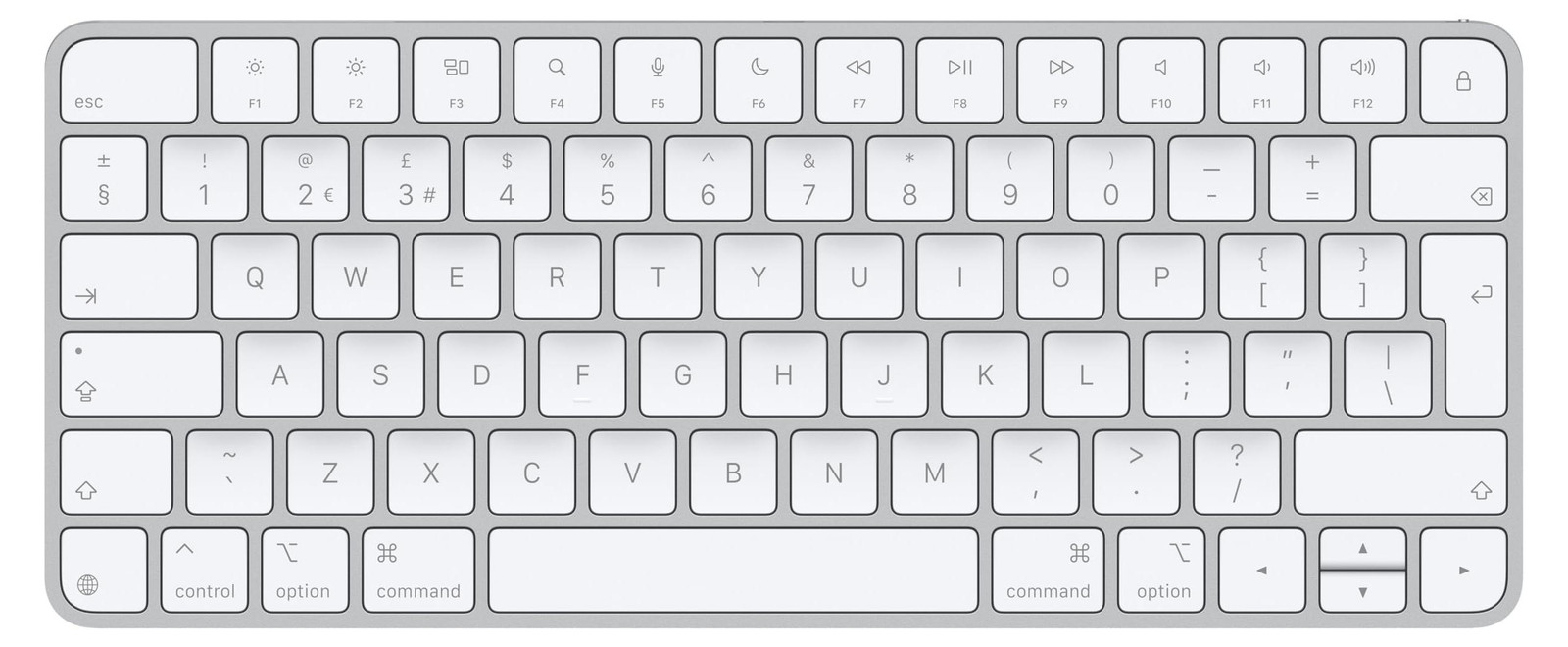 Apple Magic Keyboard Mini Wit USB en Bluetooth QWERTY