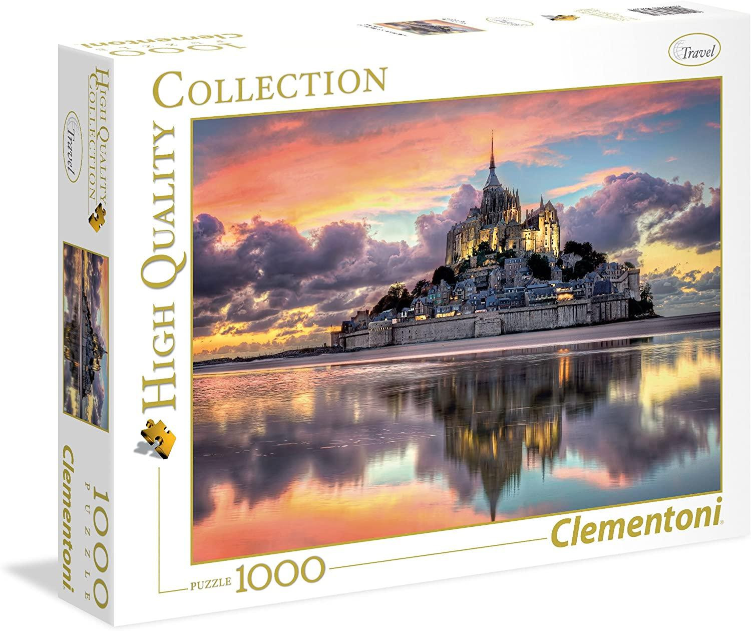 Clementoni Puzzel Mont Saint Michel 1000 stukjes
