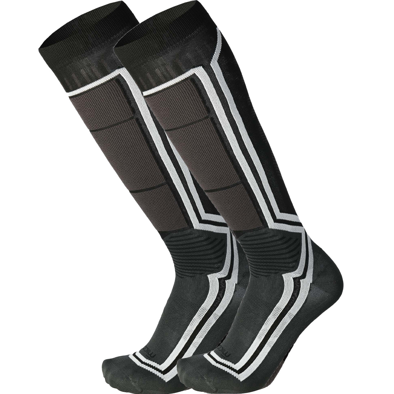 Mico Skisocken ODOR ZERO X-STATIC® black/anthracite - M = 38 - 40