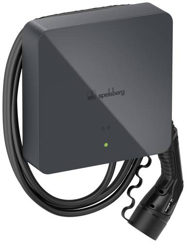 Spelsberg Wallbox Smart Pro Graphite 5m Wallbox Typ 2 Mode 3 16A Anzahl Anschlüsse 1 11kW RFID