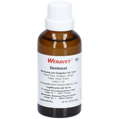 Dermisal 11 Tropfen vet. 50 ml