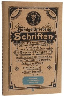Franz Endreß - Handgeschriebene Schriften: Schriftenvorlagen für einfach und leichtauszuführende Beschriftungen - Preis vom 30.09.2026 09:01:18 h