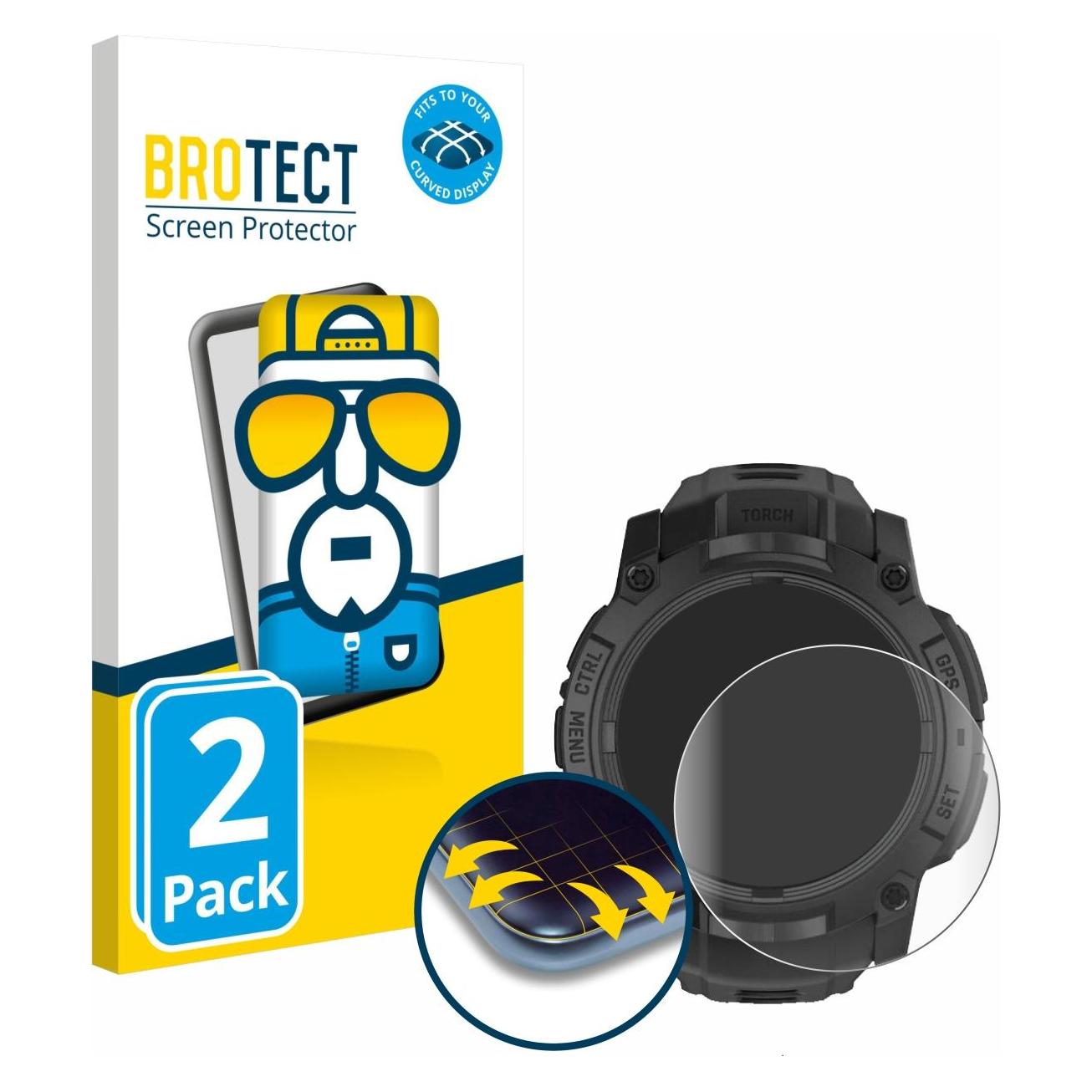 Brotect Fullscreen Schutzfolie Displayschutz Folie Klar Transparent (5159223)