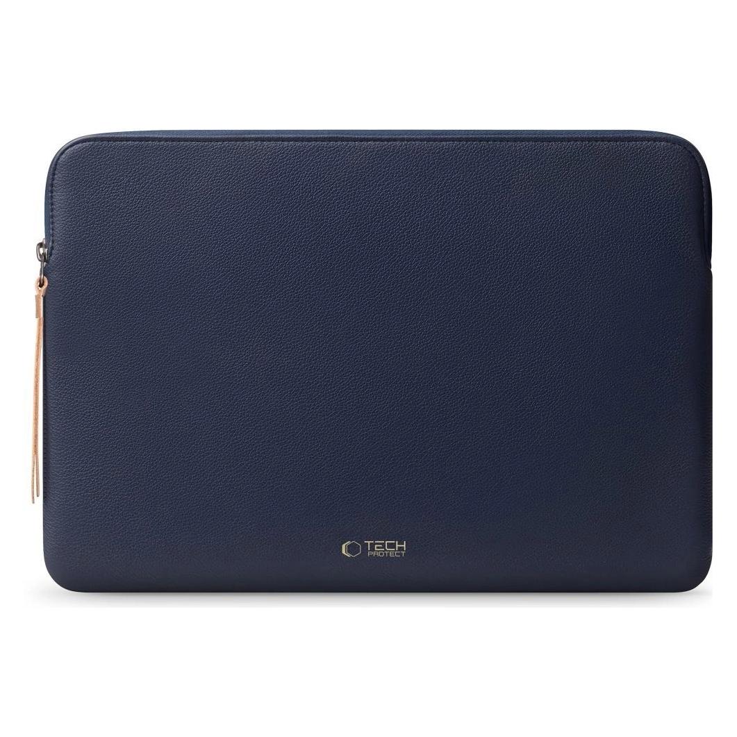 Tech-Protect Fleece-Laptoptasche 13-14" - Blau (14", Universal) (198736)