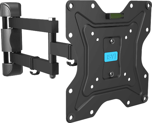 Soporte TV - ISY ITV-3100-2, Para de 19" 48", VESA max. 200 x mm, Negro
