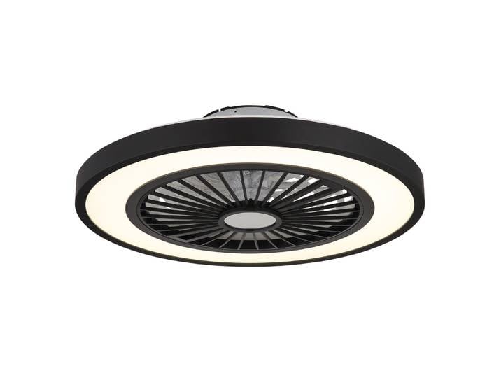 Globo Blizzak Ventilateur De Plafond À Éclairage Led Intégré\, Noir Mat 3000-6500k