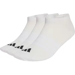 adidas Thin & Light Essentials Low-Cut Socken 3er-Pack weiß/schwarz - L