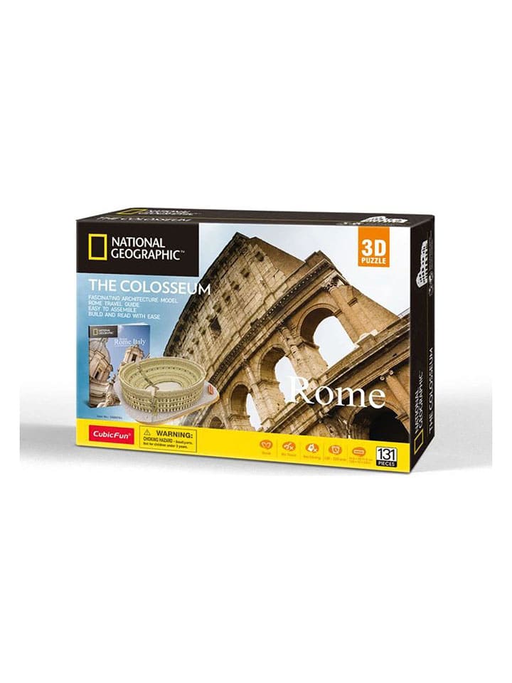 CubicFun 131tlg. 3D-Puzzle "Kolosseum" - ab 8 Jahren - onesize