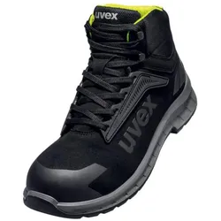 uvex 2 trend Sicherheitsschuh S3S Schnürstiefel schwarz/gelb 43 - 6942243 - schwarz/gelb