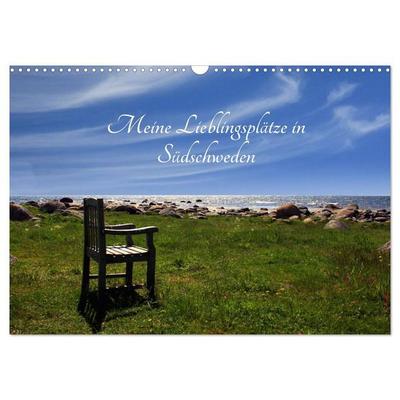 Meine Lieblingsplätze in Südschweden (Wandkalender 2027 DIN A3 quer), CALVENDO Monatskalender