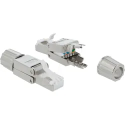 DELOCK 86476 - Netzwerk RJ45 Stecker werkzeugfrei Cat.6 STP
