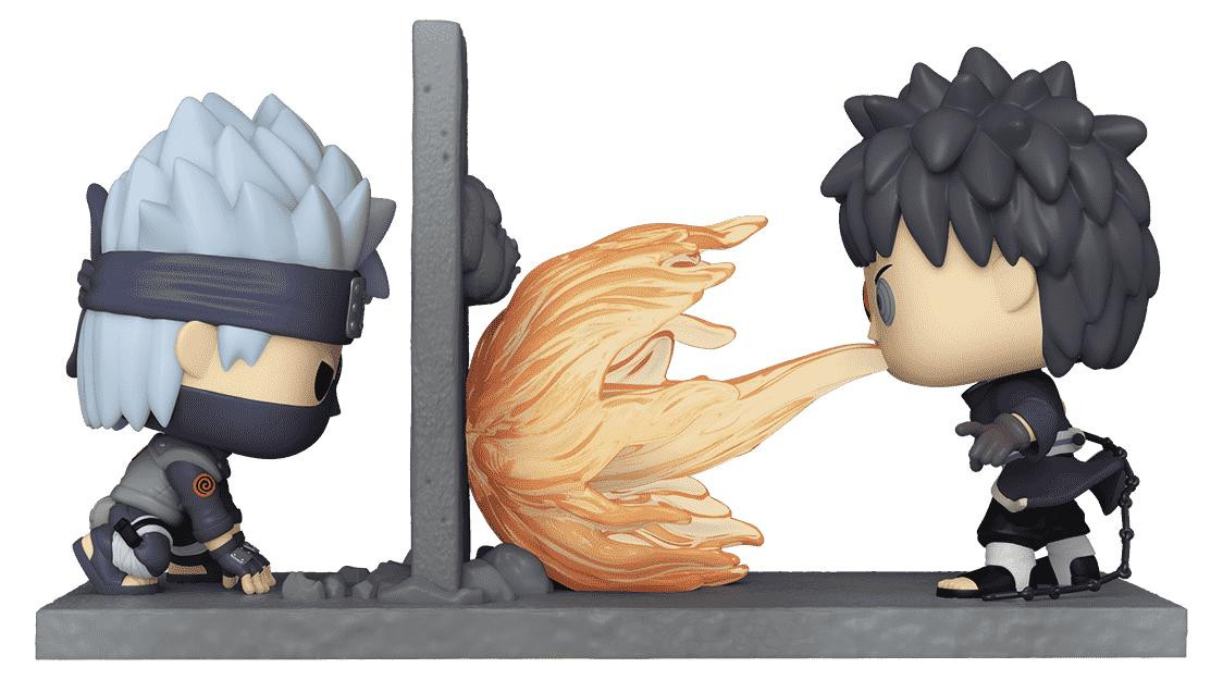 Funko POP! Moment Naruto Shippuden Kakashi vs. Obito Figuurset Anime Scène