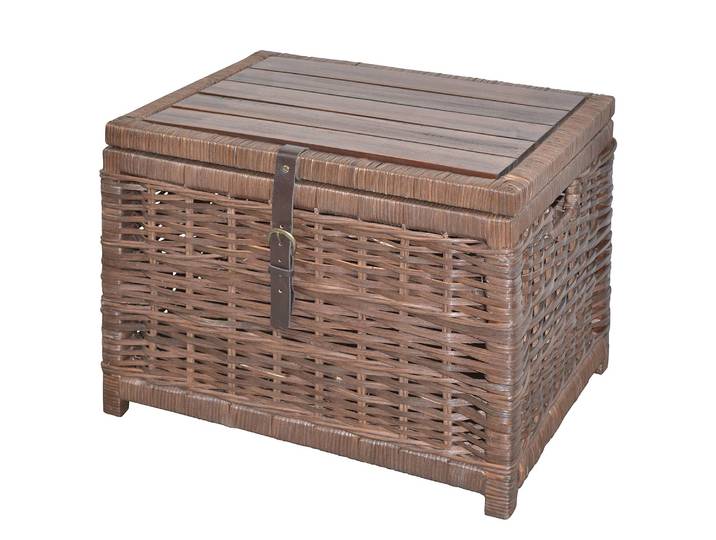 Table basse Cornette 58 x 44 x 45cm Marron/Marron