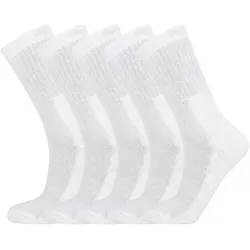 5er Pack ENDURANCE Seko Basic Sport Socken 1002 - white 43-47