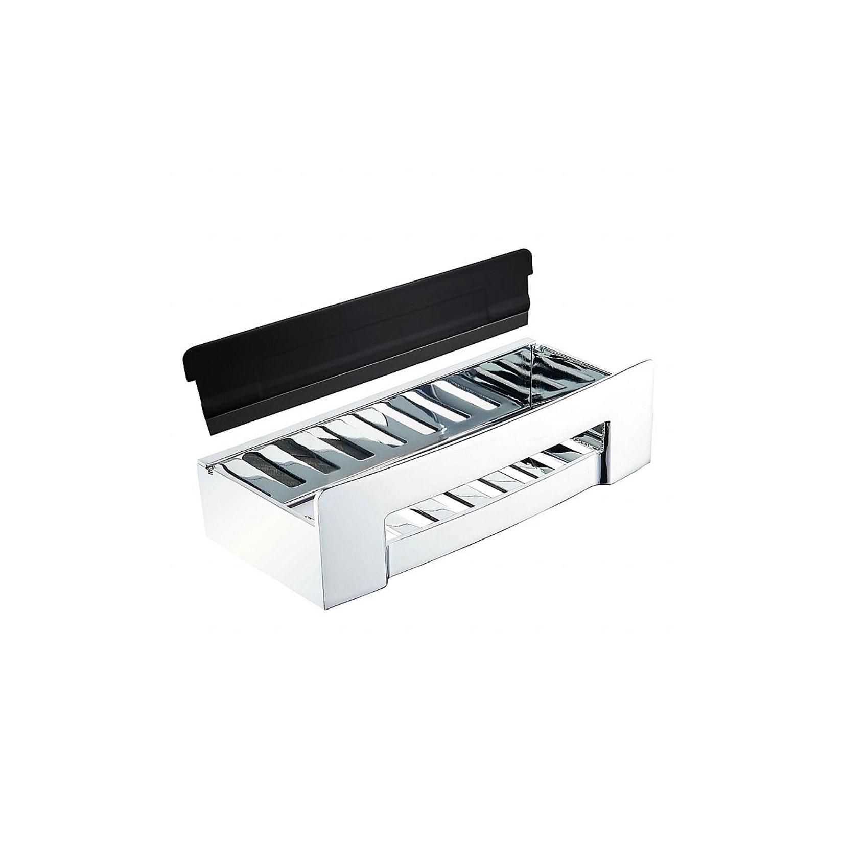 Brillantbad BYTRO Seifenkorb Edelstahl Kunststoff poliert 115x225x63 mm für Bad & WC >> zum Bohren