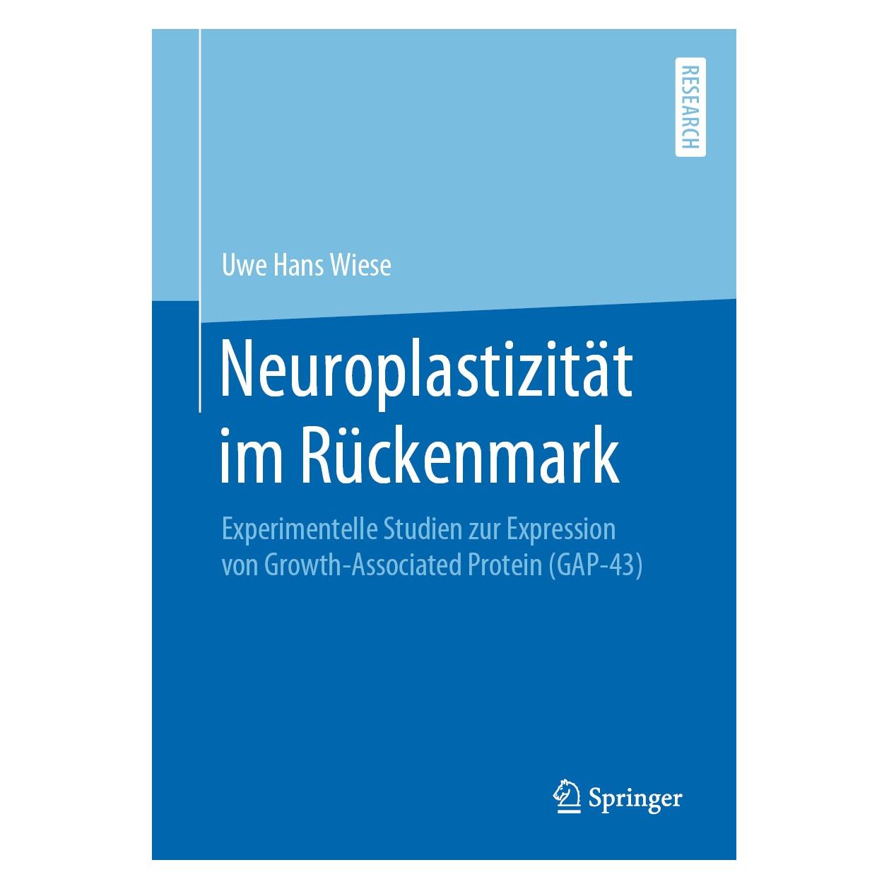 Springer Neuroplastizität im Rückenmark (Deutsch, Hardcover, Uwe Hans Wiese) (9783658273606)