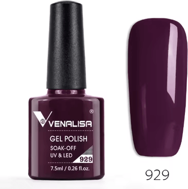 Inspire Picks VENALISA Semi Permanent Gel Nail Polish 120 Color Glitter Collection 7 Point 5ml 929
