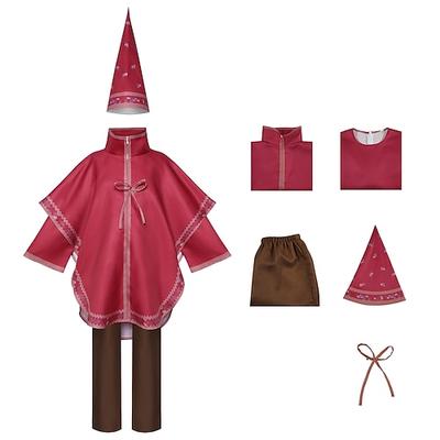 Anime Outfits Cosplay-Anzüge Halloween Karneval Maskerade Anime Expo Hose Umhang Hut Für Jungen Kinder Teenager Erwachsene
