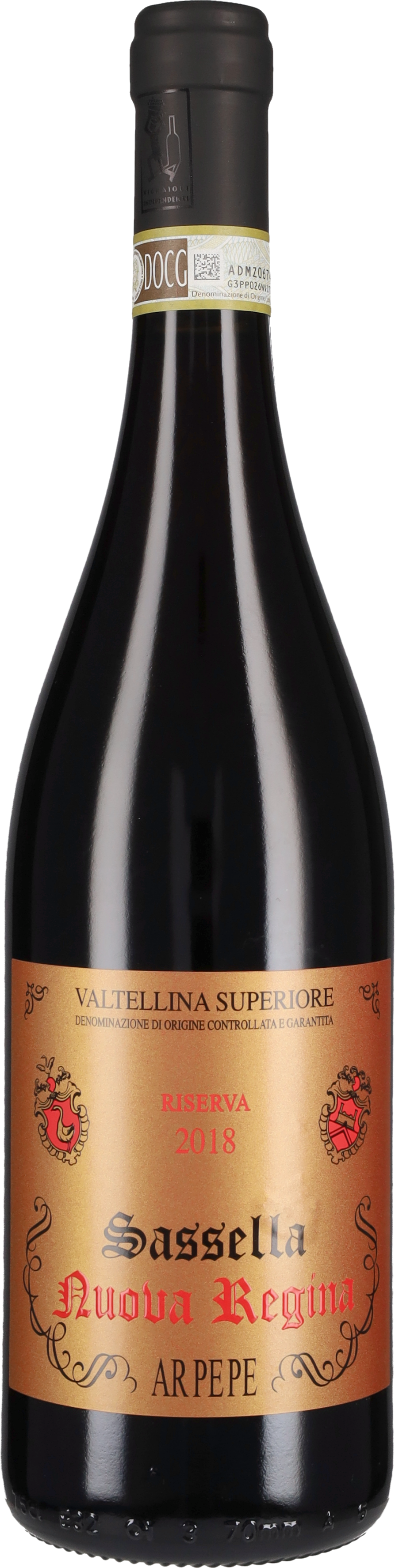 Valtellina Superiore Riserva Sassella 'Nuova Regina' Ar.Pe.Pe. 2018