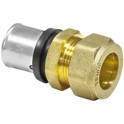 Pressfitting Übergang auf Kupfer (Ausführung: 40 - 35 mm)