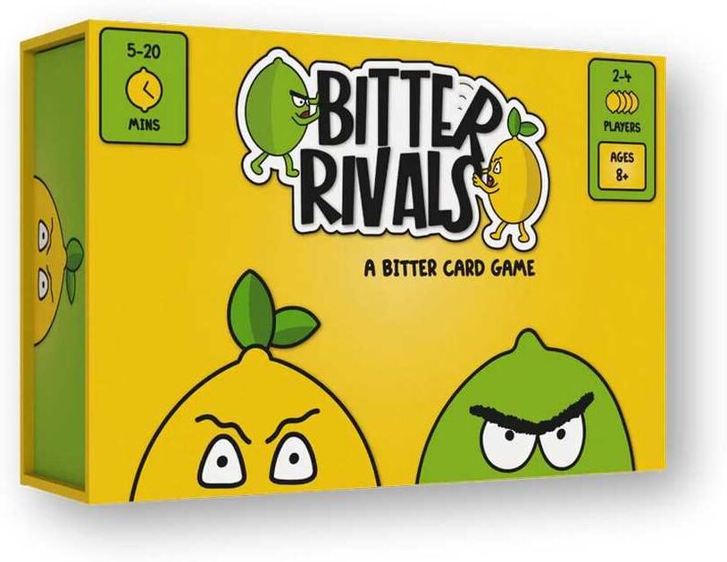 Bitter Rivals - Competitive Fruit-Themed Mecha Race Board and Card Game, Ages 10+, 2-4 Players by Asmodee