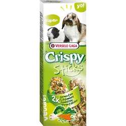 Versele-Laga Crispy Sticks Kaninchen-Meerschweinchen Gemüse  - 2 Stück 8x110 g