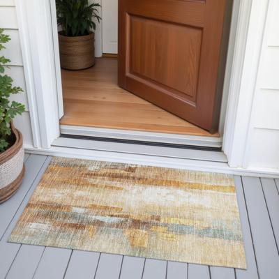 Addison Rugs Machine Washable Indoor/Outdoor Abstract Flair Chantille Rug
