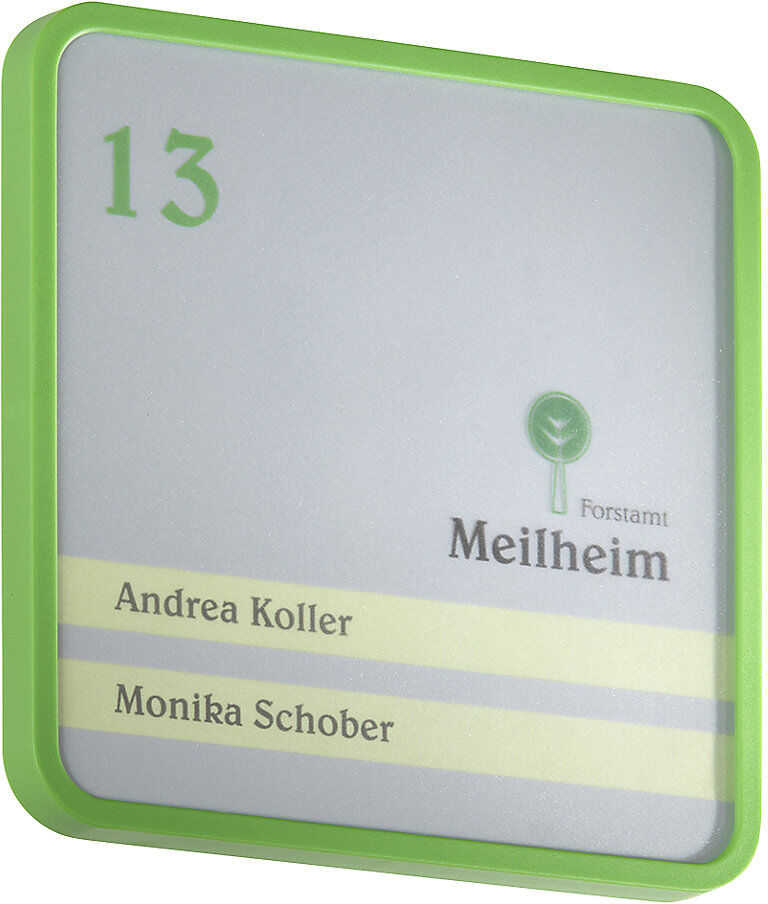 kaiserkraft MAXI™ Türschild, HxB 150 x 150 mm, VE 3 Stk, 2-teilig