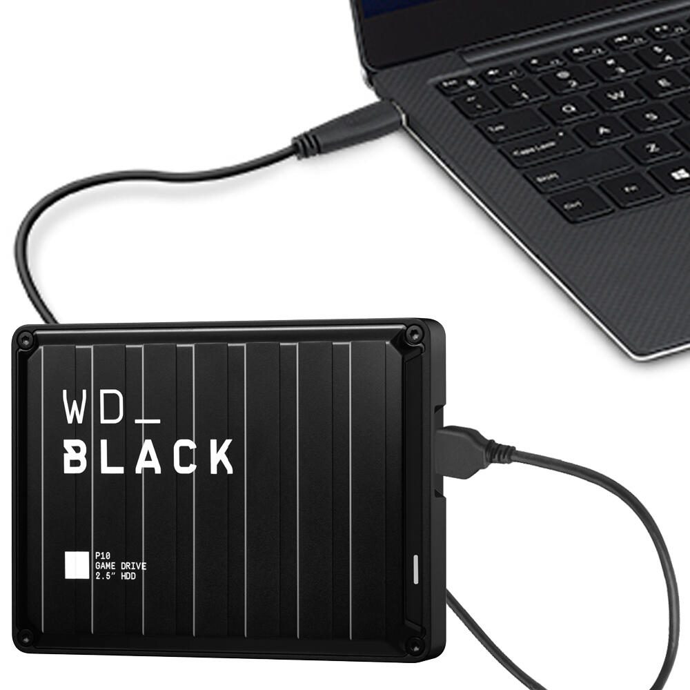 Western Digital WD_BLACK™ P10 Game Drive - 4 TB schwarz WDBA3A0040BBK-WESN