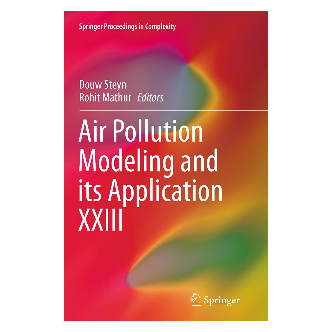 Springer Air Pollution Modeling and its Application XXIII (Englisch, Softcover, Douw Steyn, Rohit Mathur) (55846149)