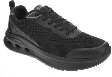 Skechers Bobs Arc Waves 2.0-Class Rank - Mens 7 Black Sneaker Medium