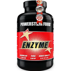 Powerstar Food - Enzyme - Eiweißspaltende Enzyme - 120 Kapseln