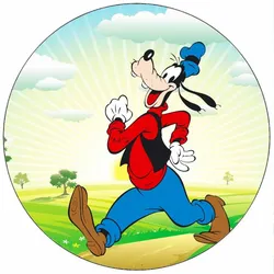 Essbares Papier „Goofy“, 19,5 cm