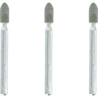 Siliziumkarbid-Schleifstein Ø 3,2 mm (83322) 3 Stück, Schaft Ø 3,2mm