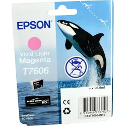 Epson Tinte C13T76064N10 vivid light magenta T7606
