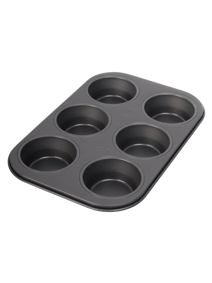 Dr. Oetker Muffinform "Tradition" in Schwarz - (L)19 x (B)28 cm - onesize
