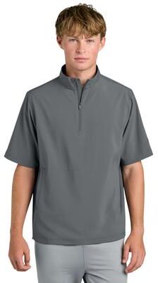 Richardson RA7400SSQ Barrage Wind Shirt in Charcoal size 3XL   Polyester Blend