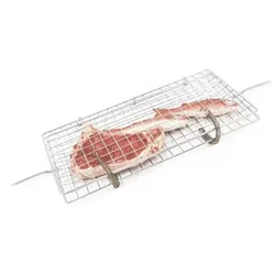 Giemme Spoleto – Drehbarer Grillrost 78 cm aus verchromtem Stahl für Drehspieß