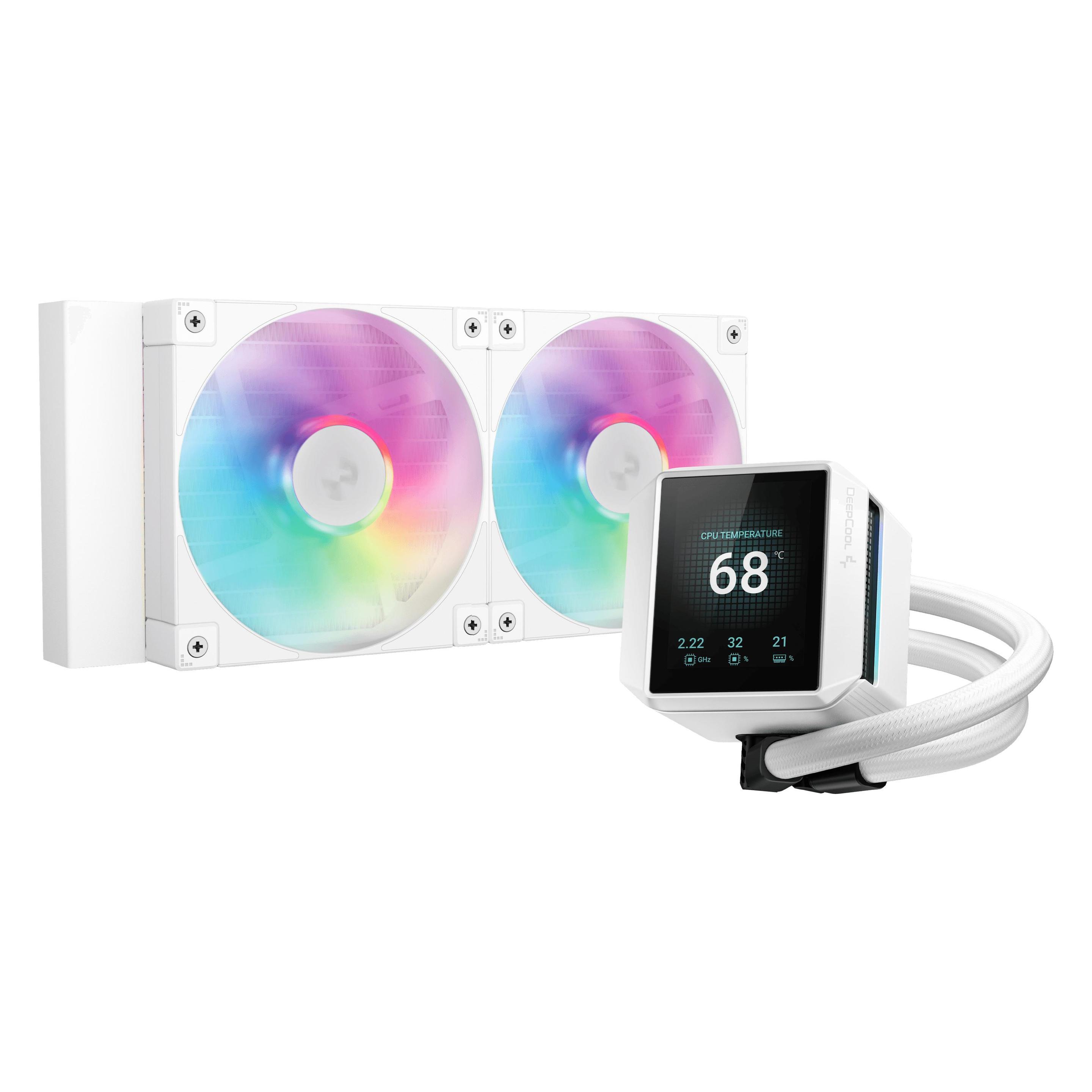 Deepcool Mystique 240 ARGB (R-LX240-WHDSNMCP-G-1)