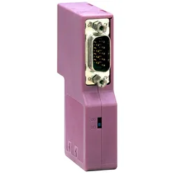 Schneider Electric TSXCANKCDF90TP CANopen SUB-D9-Buchse, IP20, 90° abgewinkelt mit zusätzlichen SUB-D9, mit Abschlusswiderstand