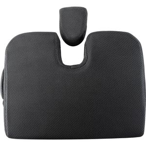 Healthfix Keilkissen medium, 100351, schwarz, Sitzkissen, mit Memory-Schaum