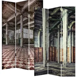 HTI-Line, Paravent + Raumteiler, Paravent Architektur (120 x 170 cm)