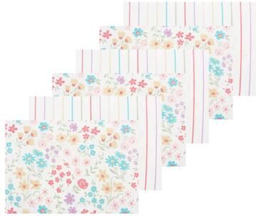 C&F Home Bunnies & Blooms Placemat Set 6