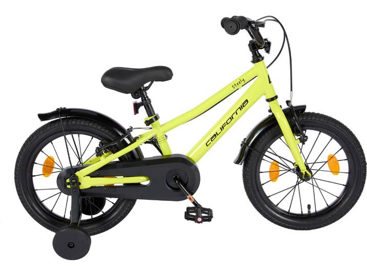 California Kindervelo Steely 16 lime