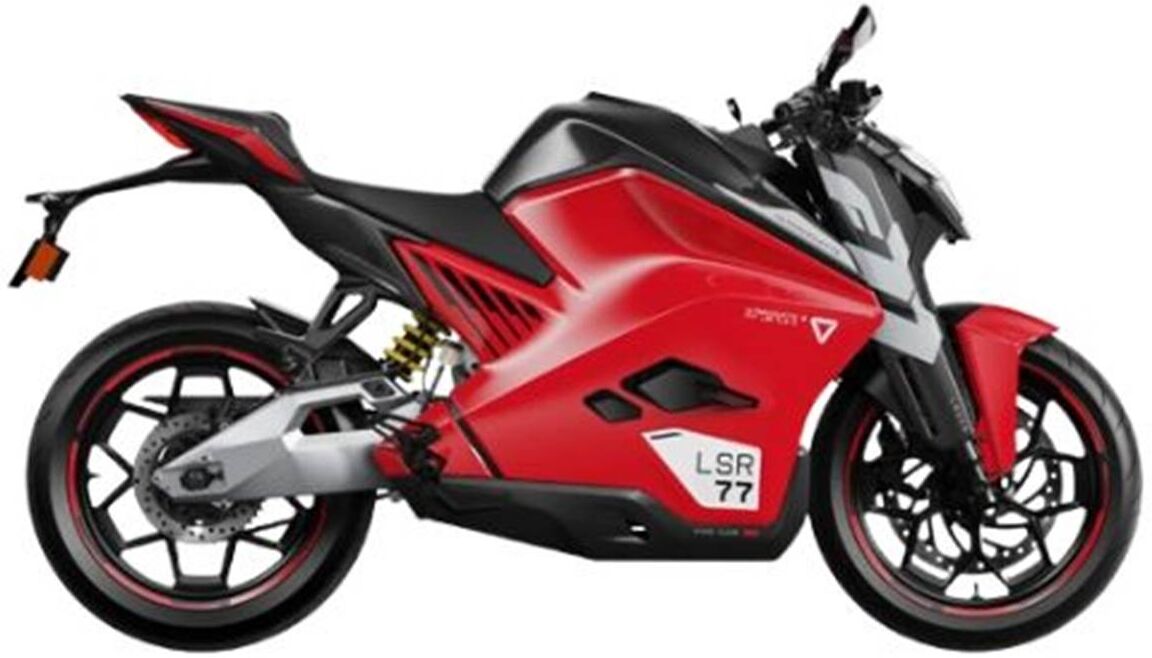 Moto Velca Ultraviolette F77 Mach2 vermelho