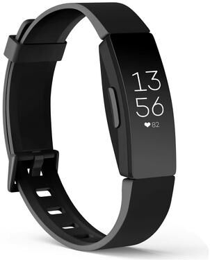 Inspired Finds Premium Silicone Band For Fitbit Inspire 2 & Inspire HR Soft, Breathable, And Adjustable Replacement Wristband black size S