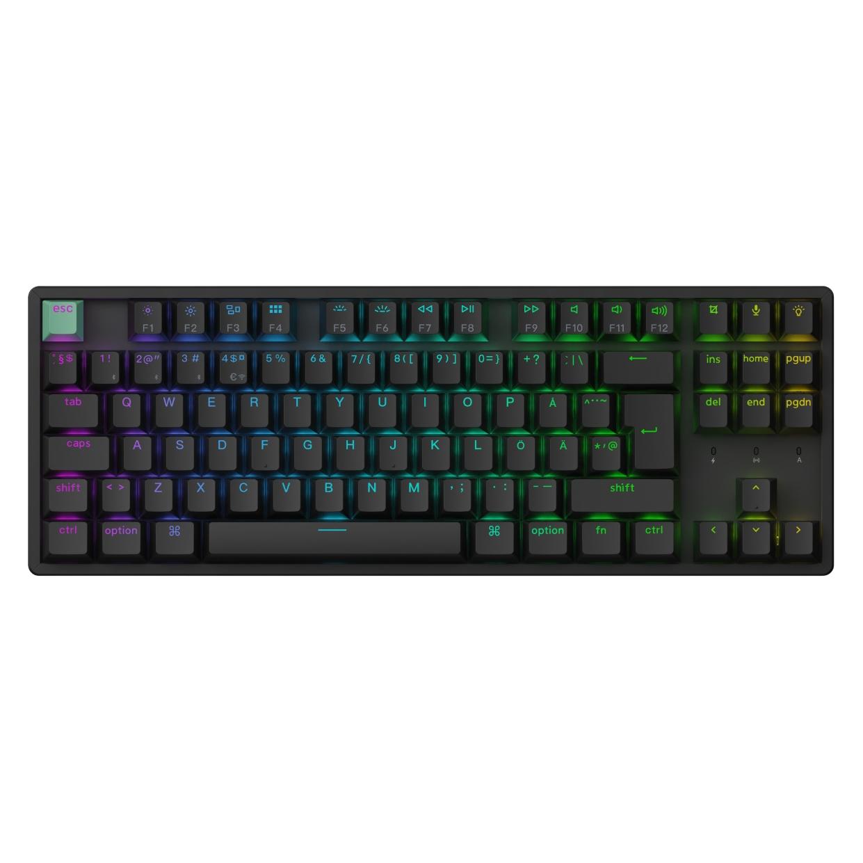 Keychron K8 HE 80% pelinappaimisto musta (K8H-J1-BO)