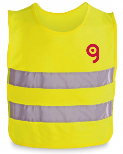 Gilet riflettente per bambini Personalizzate o neutre